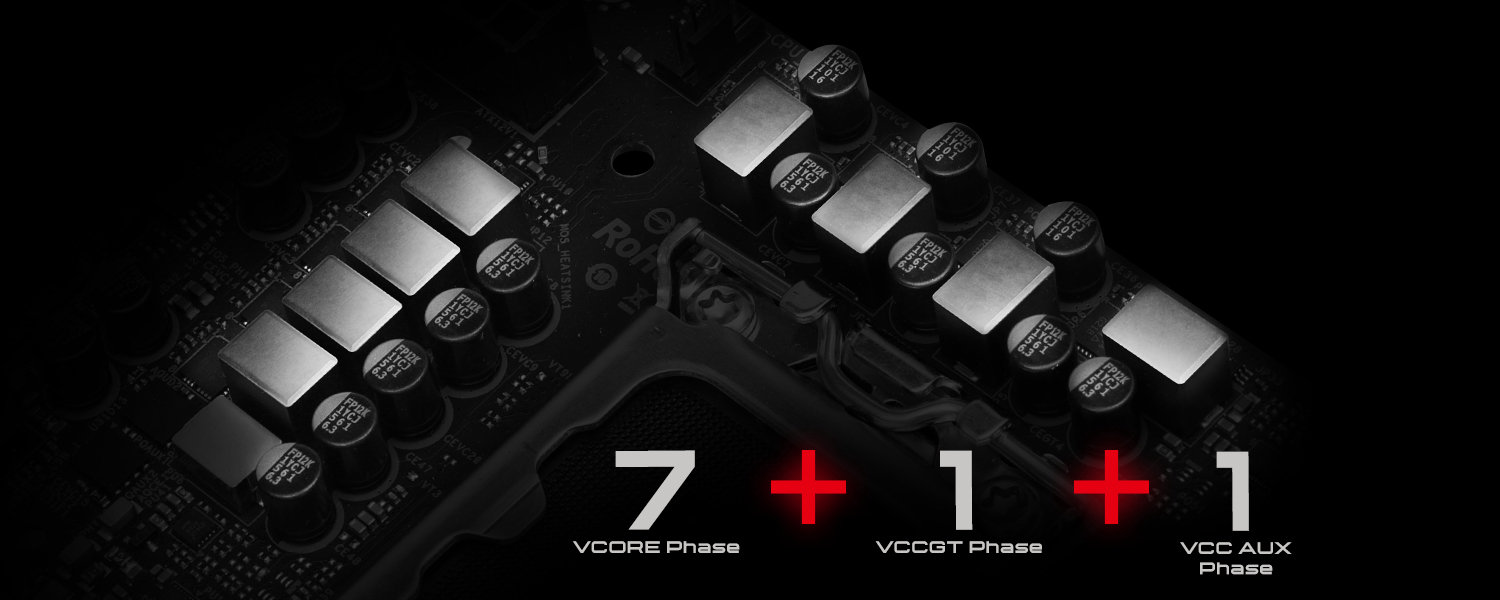 7+1+1 Power Phase Design